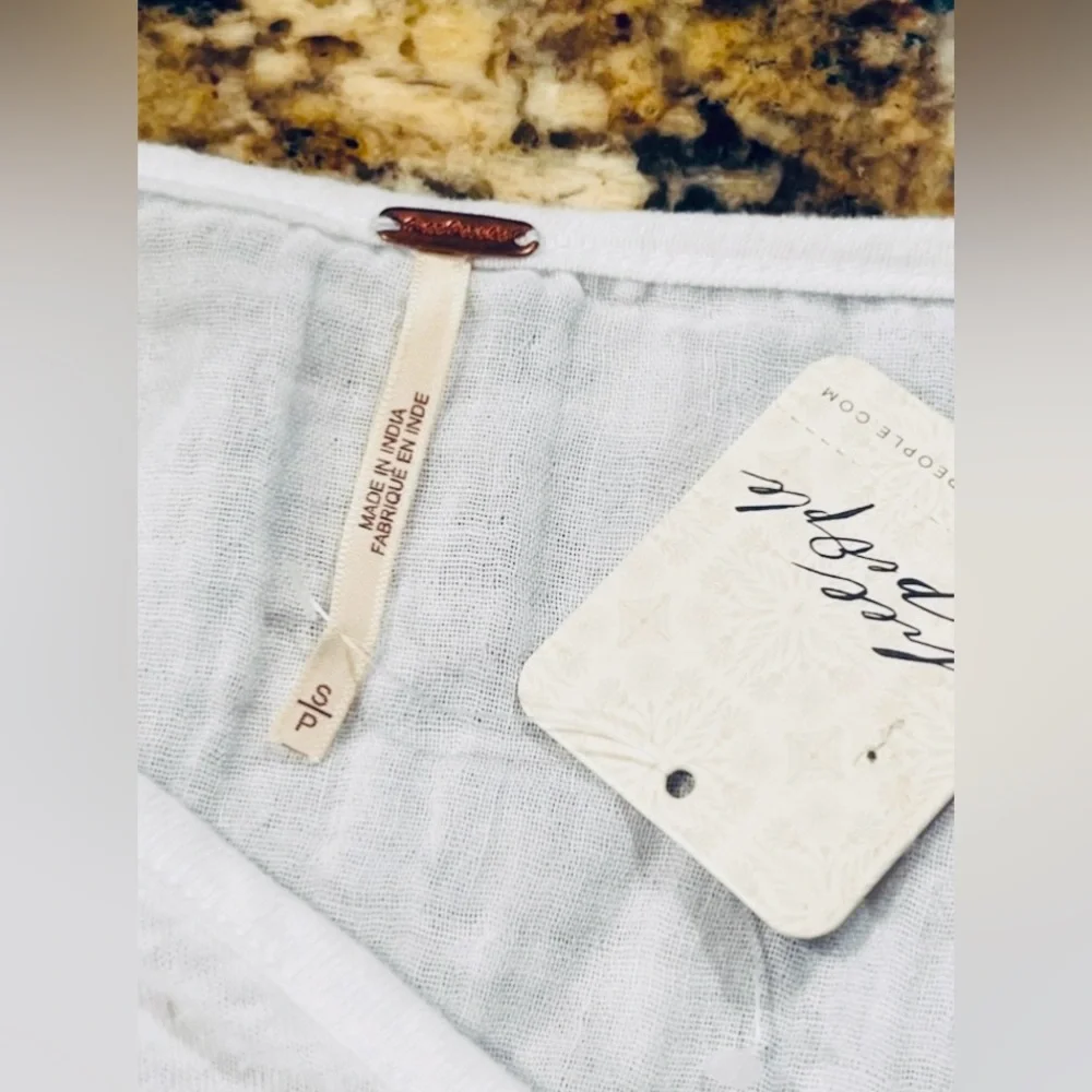 NWT Free People Market Tee Top